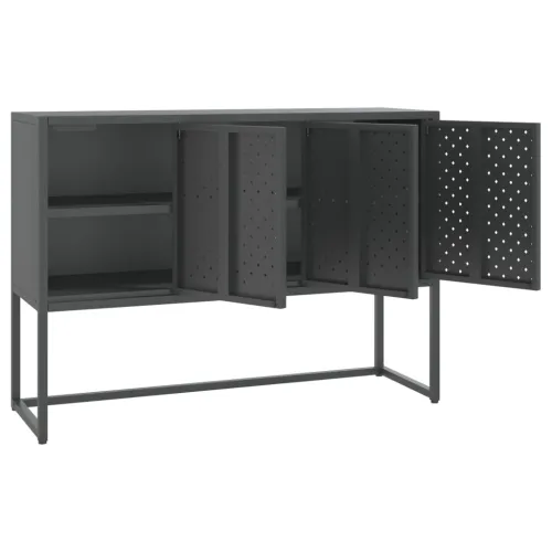Komoda antracit 105 x 35 x 75 cm čelična - Antracit 1 105 cm Cijena