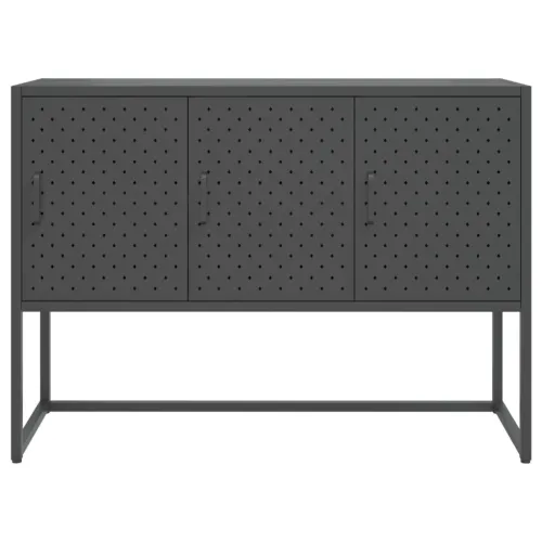 Komoda antracit 105 x 35 x 75 cm čelična - Antracit 1 105 cm Cijena