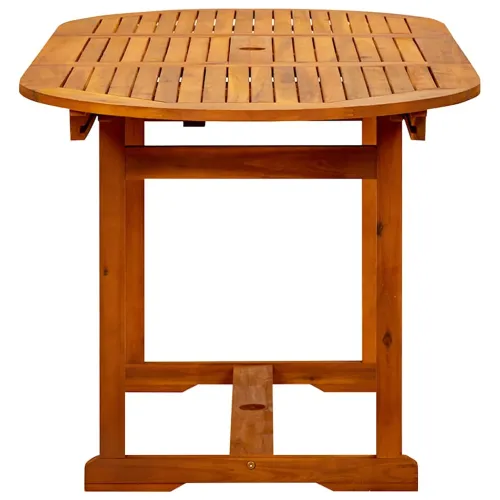 Vrtni stol - Blagovaonski stol (120-170) x 80 x 75 cm od drva bagrema - 170 x 80 x 75 cm Ovalno Cijena