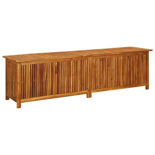Vrtna kutija za pohranu 200 x 50 x 58 cm masivno bagremovo drvo - 200 x 50 x 58 cm 200 x 50 x 58 cm Cijena