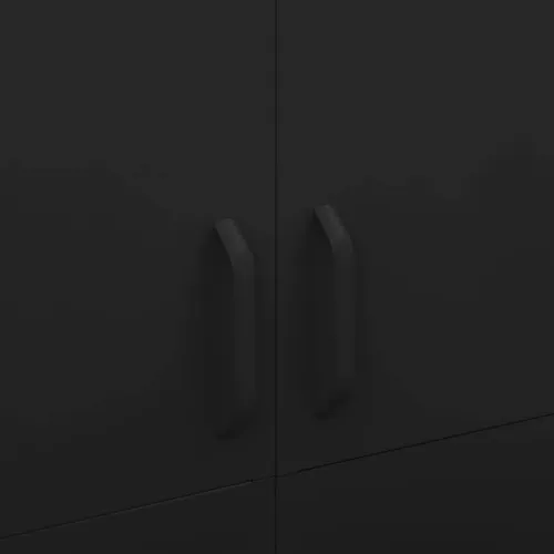 Ormar crni 90 x 50 x 180 cm čelični - Crna 1 1 Cijena