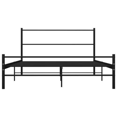 Okvir za krevet crni metalni 120 x 200 cm - Crna 120 x 200 cm Cijena