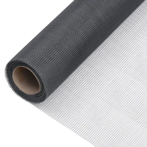 Mrežasti zaslon od stakloplastike 60 x 500 cm sivi - Siva 60 x 500 cm Cijena