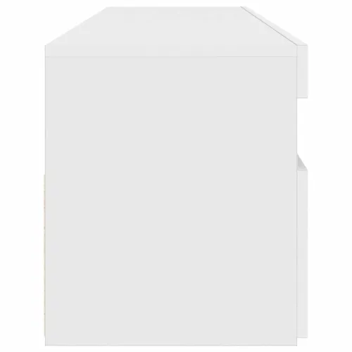 TV ormarić s LED svjetlima visoki sjaj bijeli 90x35x40 cm - Visoko sjajno bijela 1 90 cm Visoko sjajno bijela Cijena