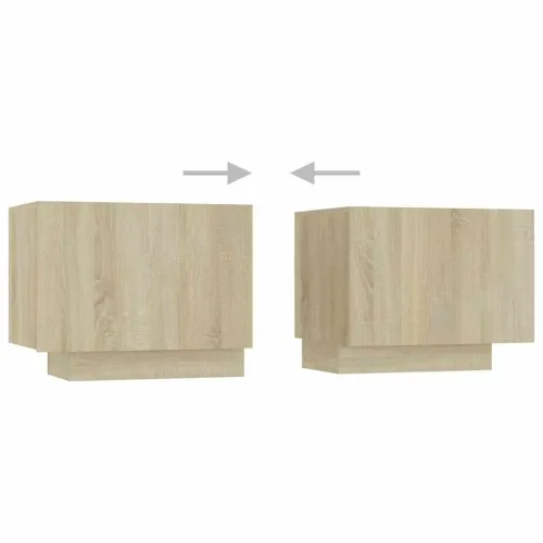 TV ormarić s LED svjetlima boja hrasta sonome 180 x 35 x 40 cm - Sonoma hrast Cijena