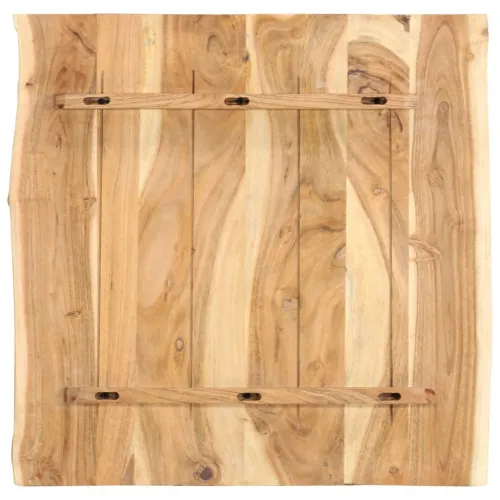 Stolna ploča od masivnog bagremovog drva 58 x (50-60) x 2,5 cm - 58 x 60 x 2.5 cm Cijena