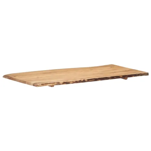 Stolna ploča od masivnog bagremovog drva 118 x (50-60) x 2,5 cm - 118 x 60 x 2.5 cm Cijena