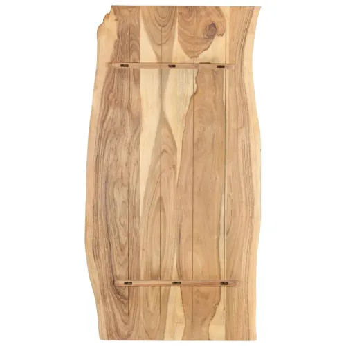 Stolna ploča od masivnog bagremovog drva 118 x (50-60) x 2,5 cm - 118 x 60 x 2.5 cm Cijena