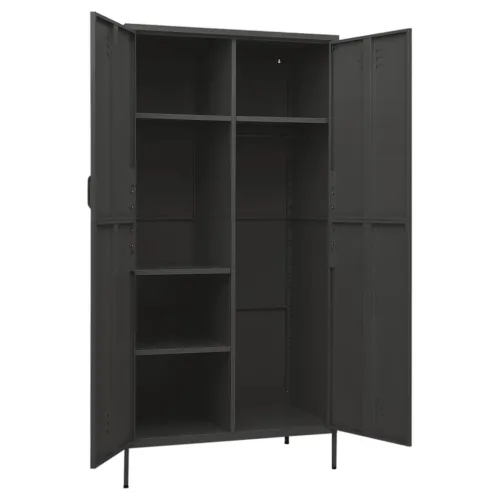 Ormar antracit 90 x 50 x 180 cm čelični - Antracit 1 1 Cijena