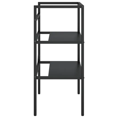 Okvir za kupaonski Lavabo - Umivaonik crni 59 x 38 x 83 cm željezni - Crna 59 x 38 x 83 cm Cijena