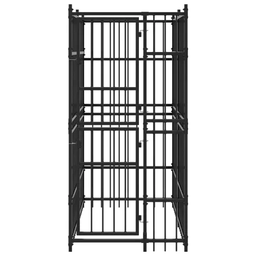 Vanjski kavez za pse čelični 1,84 m² - 96 x 192 x 200 cm Bez krova Cijena