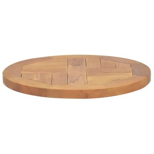 Stolna ploča od masivne tikovine okrugla 2,5 cm 40 cm - 40 x 40 cm Okruglo Cijena