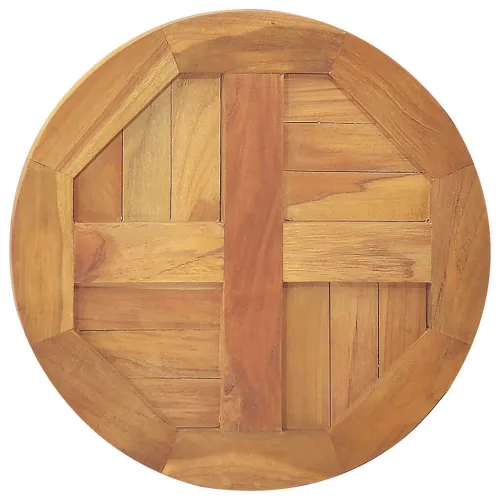 Stolna ploča od masivne tikovine okrugla 2,5 cm 40 cm - 40 x 40 cm Okruglo Cijena