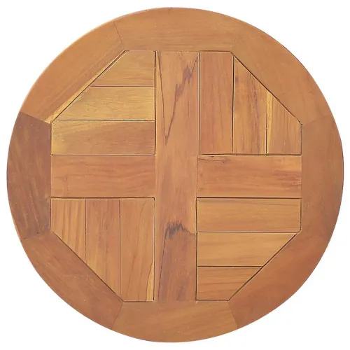Stolna ploča od masivne tikovine okrugla 2,5 cm 40 cm - 40 x 40 cm Okruglo Cijena