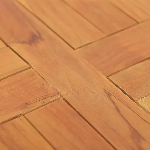 Stolna ploča od masivne tikovine okrugla 2,5 cm 40 cm - 40 x 40 cm Okruglo Cijena