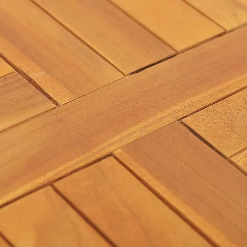 Stolna ploča od masivne tikovine okrugla 2,5 cm 50 cm - 50 x 50 cm Okruglo Cijena