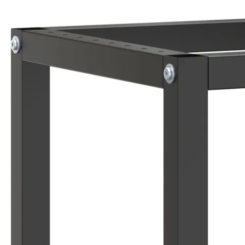 Okvir za radni stol mat crni i mat crveni 110x50x79 cm metalni - 110 x 50 x 79 cm s 1 šipkom Cijena