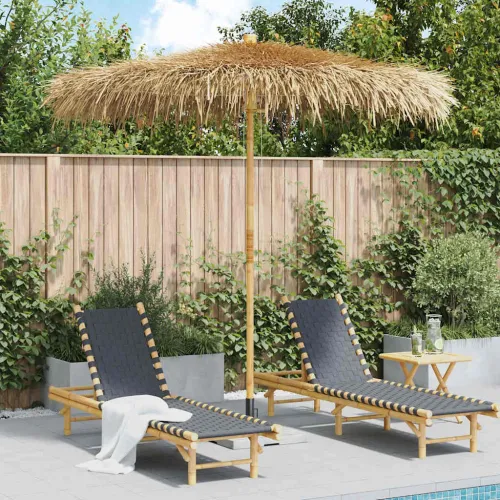 Suncobran od bambusa s krovom od lišća banane 210 cm - 210 cm Cijena