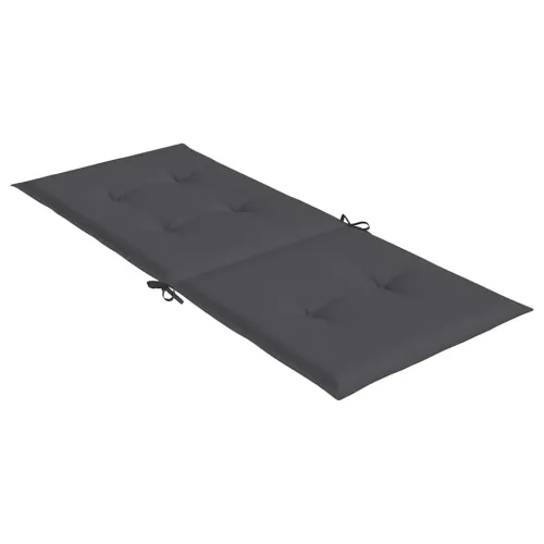 Vrtni jastuci za stolice 2 kom antracit 120x50x2 cm od tkanine - Antracit 120 x 50 x 2 cm 2 Cijena
