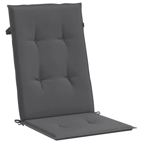 Vrtni jastuci za stolice 2 kom antracit 120x50x2 cm od tkanine - Antracit 120 x 50 x 2 cm 2 Cijena
