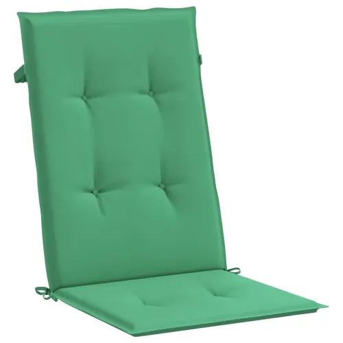 Jastuci za vrtne stolice 4 kom zeleni 120x50x3 cm od tkanine - Zelena 120 x 50 x 3 cm 4 Cijena