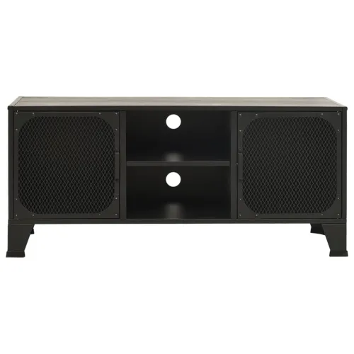 TV ormarić sivi 105 x 36 x 47 cm od metala i MDF-a - Siva 1 Cijena
