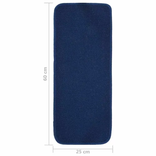 Protuklizni otirači za stepenice 15 kom 60 x 25 cm modri - Plava 60 x 25 cm Cijena
