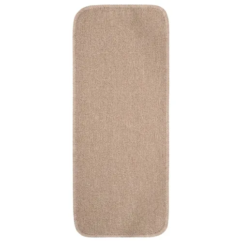 Protuklizni otirači za stepenice 15 kom 60x25 cm bež pravokutni - Bež 60 x 25 cm Cijena
