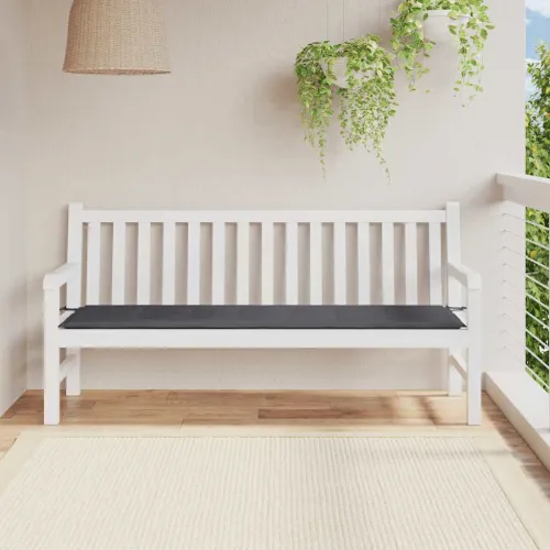 Jastuk za vrtnu klupu antracit 180 x 50 x 3 cm tkanina Oxford - Antracit 180 x 50 x 3 cm Cijena