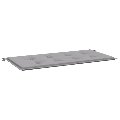 Jastuk za vrtnu klupu sivi 100x50x3 cm od tkanine Oxford - Siva 100 x 50 x 3 cm 1 Cijena