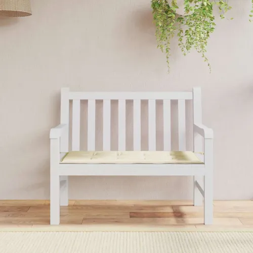 Jastuk za vrtnu klupu krem 100x50x3 cm od tkanine Oxford - Krema 100 x 50 x 3 cm 1 Cijena