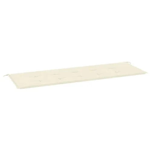 Jastuk za vrtnu klupu krem 150x50x3 cm od tkanine Oxford - Krema 150 x 50 x 3 cm 1 Cijena