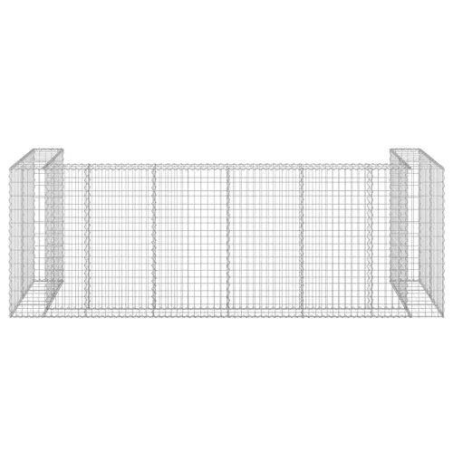 Gabionski zid za kante od pocinčanog čelika 325 x 100 x 110 cm - 325 x 100 x 110 cm Cijena