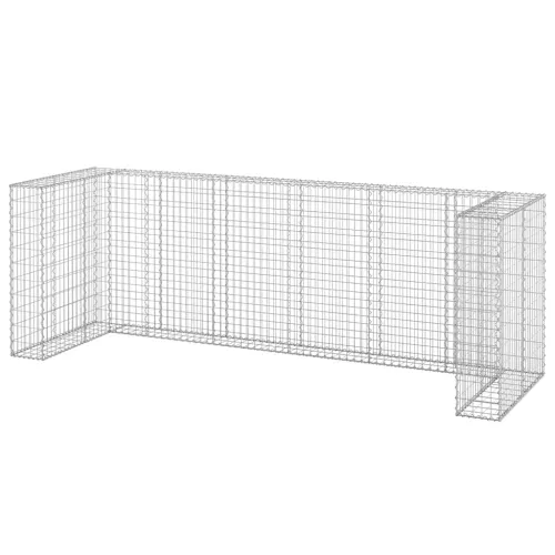 Gabionski zid za kante od pocinčanog čelika 325 x 100 x 110 cm - 325 x 100 x 110 cm 1 Cijena