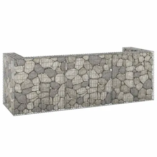 Gabionski zid za kante od pocinčanog čelika 325 x 100 x 110 cm - 325 x 100 x 110 cm 1 Cijena