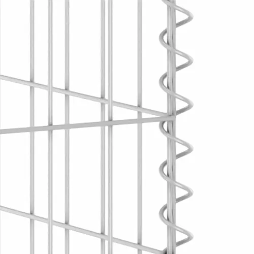 Gabionski zid za kante od pocinčanog čelika 325 x 100 x 110 cm - 325 x 100 x 110 cm Cijena