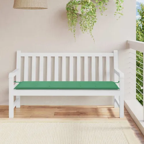 Jastuk za vrtnu klupu zeleni 150 x 50 x 3 cm od tkanine Oxford - Zelena 150 x 50 x 3 cm 1 Cijena