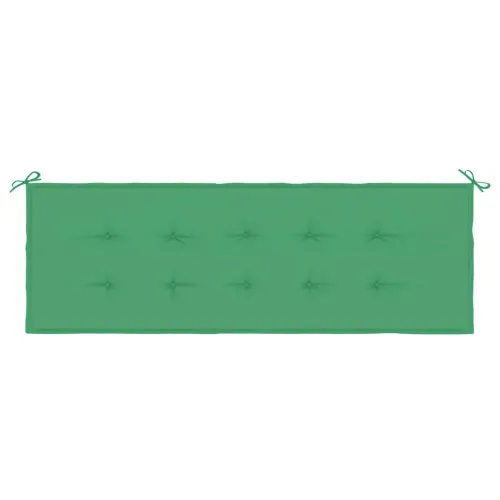 Jastuk za vrtnu klupu zeleni 150 x 50 x 3 cm od tkanine Oxford - Zelena 150 x 50 x 3 cm 1 Cijena