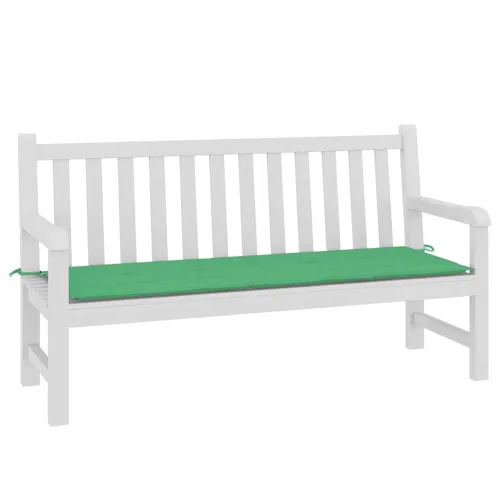 Jastuk za vrtnu klupu zeleni 150 x 50 x 3 cm od tkanine Oxford - Zelena 150 x 50 x 3 cm 1 Cijena