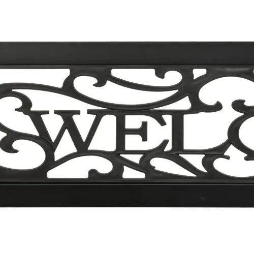Vrtna klupa 125 cm čelična crna - Crna 125 cm 1 welcome Cijena