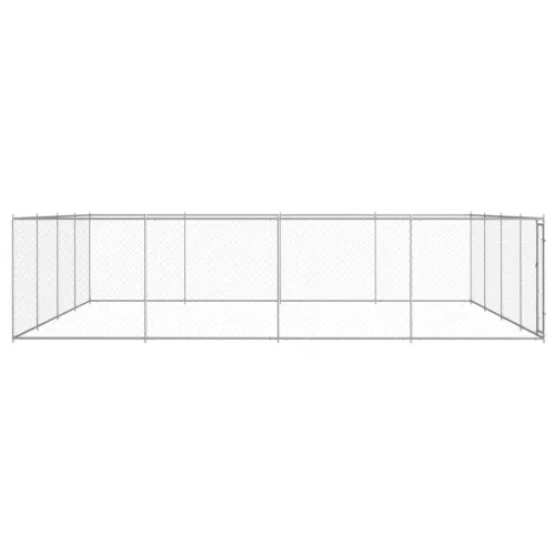 Vanjski kavez za pse od pocinčanog čelika 760 x 760 x 185 cm - 760 x 760 x 185 cm 1 Cijena