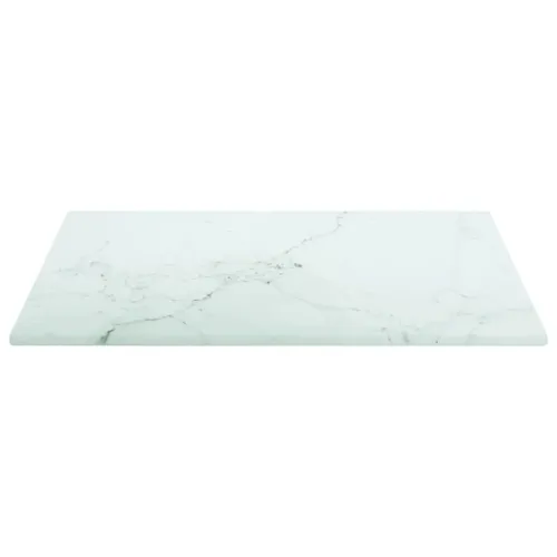 Stolna ploča bijela 30x30 cm 6 mm staklena s mramornim uzorkom - Bijela 30 x 30 cm Cijena
