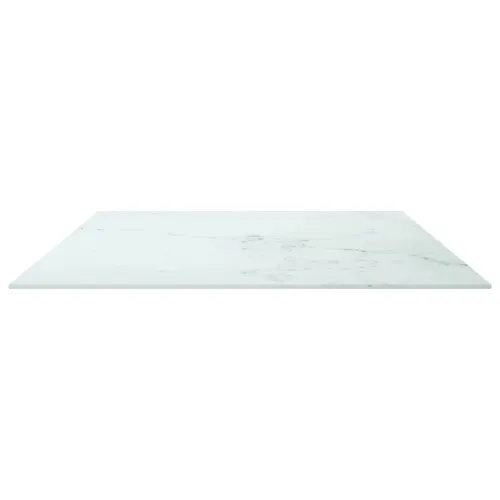 Stolna ploča bijela 100x62 cm 8 mm staklena s mramornim uzorkom - Bijela 100 x 62 cm Cijena