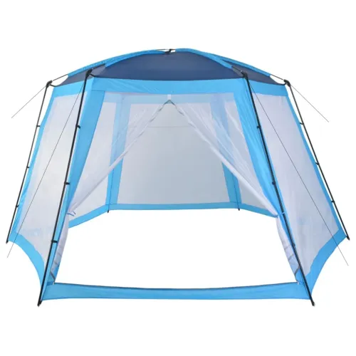 Šator za bazen od tkanine 500 x 433 x 250 cm plavi - Plava 500 x 433 x 250 cm Cijena