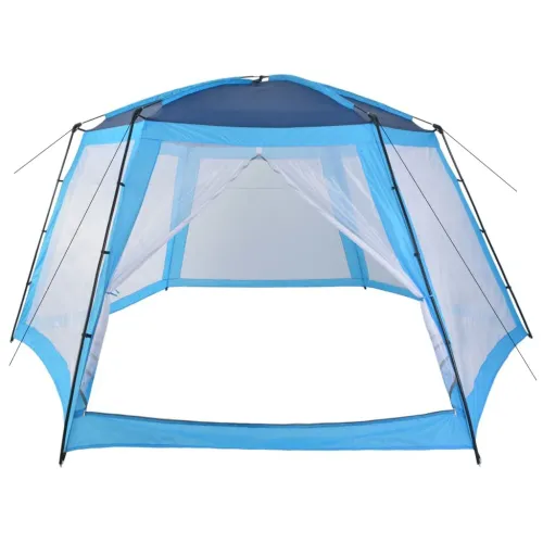 Šator za bazen od tkanine 590 x 520 x 250 cm plavi - Plava 590 x 520 x 250 cm Cijena