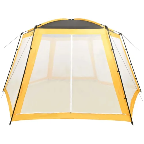 Šator za bazen od tkanine 590 x 520 x 250 cm žuti - Žuta 590 x 520 x 250 cm Cijena