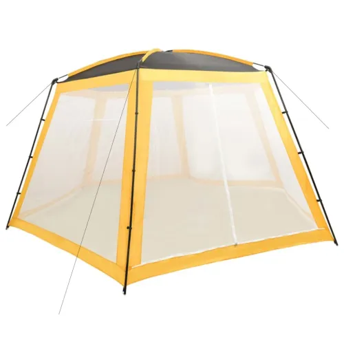 Šator za bazen od tkanine 590 x 520 x 250 cm žuti - Žuta 590 x 520 x 250 cm Cijena