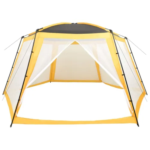 Šator za bazen od tkanine 660 x 580 x 250 cm žuti - Žuta 660 x 580 x 250 cm Cijena