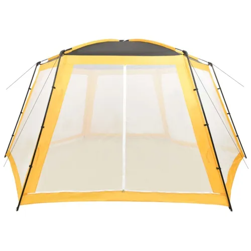 Šator za bazen od tkanine 660 x 580 x 250 cm žuti - Žuta 660 x 580 x 250 cm Cijena