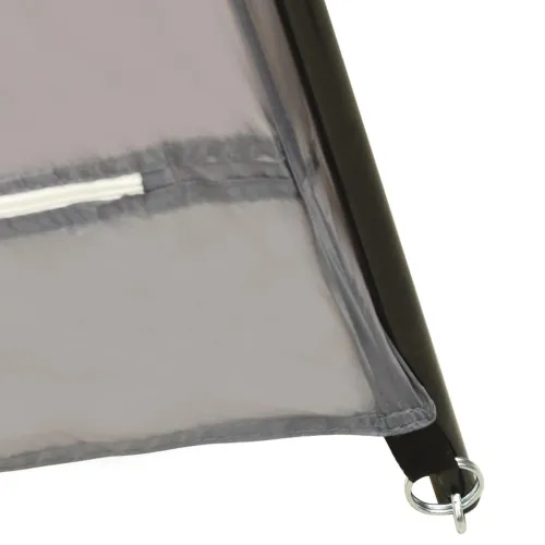 Šator za bazen od tkanine 660 x 580 x 250 cm sivi - Siva 660 x 580 x 250 cm Cijena